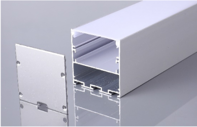 Подвесной/Накладной алюминиевый профиль, Серебристый анодированный 2000х50х50мм (ViaSvet арт. - SP292)