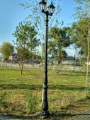 Парковый фонарь FUMAGALLI TABOR BISSO/RUT 2L  E26.205.S20.AXF1R