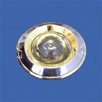 Светильник встраиваемый MR16 50Вт Шар-кристалл хром/золото
