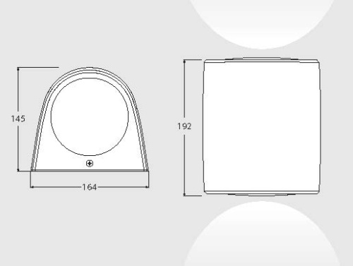 Светильник настенный уличный Fumagalli MARTA 160 2L с лампами 7W LED-CCT (1600 Lm CCT)