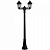 Садово-парковый уличный фонарный столб - 2,34м (E22.157.S20.VYF1L) Fumagalli RICU BISSO/ANNA 2L, 1х6W LED-FIL (1600 Lm/4000К)