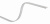 Накладной ГИБКИЙ алюминиевый профиль, БЕЛЫЙ анодированный 2000х15х6,4мм  (Viasvet арт. - SP259W)