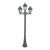 Садово-парковый столб светильник фонарь - 1,98м (E22.158.S21.BYF1L) Fumagalli ARTU BISSO/ANNA 2+1, 1х6W LED-FIL (2400 Lm/4000К)