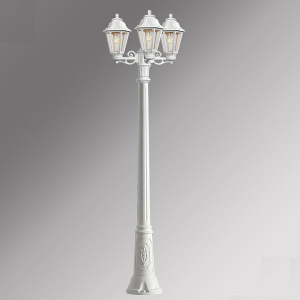 Садово-парковый уличный фонарный столб - 2,09м (E22.156.S30.WXF1R) Fumagalli GIGI BISSO/ANNA 3L, 1х6W LED-FIL (1600 Lm/2700К)
