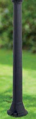 Столб ограждение без цепей, GIAFFA-BOLLARD черный, 000.240.000.AO