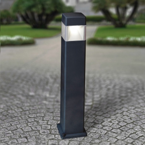 Садовый светильник-столбик Fumagalli ELISA 800, черный