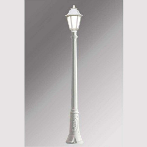 Садово-парковый уличный фонарный столб - 2,03м (E22.156.000.WYF1R) Fumagalli GIGI/ANNA, 1х6W LED-FIL (800 Lm/2700К)