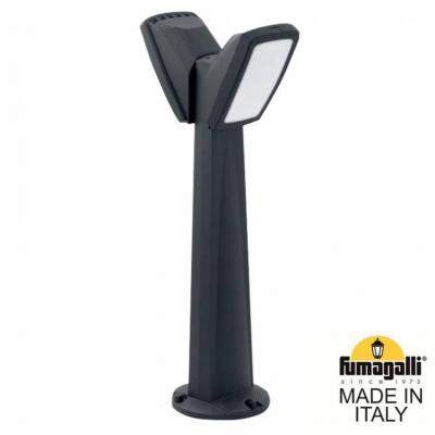 Садовый светильник-столбик FUMAGALLI PINELA 2L, черный