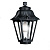 Уличный светильник на опору (фонарь) (E22.000.000.AXF1R) Fumagalli ANNA, 1х6W LED-FIL (800 Lm/2700К)