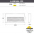 Уличный встраиваемый светильник (AS3.000.000.LXP1L) Fumagalli LORENZA 270, 1х11W LED-CMD (1200 Lm/4000К)
