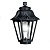 Уличный подвесной светильник (люстра) Fumagalli (Фумагалли) Anna, черное