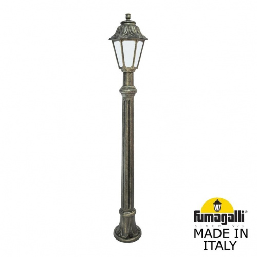 Садовый светильник-столбик FUMAGALLI ALOE*R/ANNA, античная бронза
