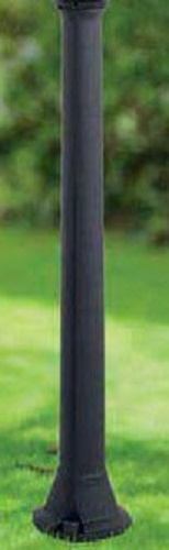 Столб ограждение без цепей, GIAFFA-BOLLARD черный, 000.240.000.AO