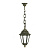 Уличный подвесной светильник фонарь на цепи (E22.120.000.BYG1L) Fumagalli SICHEM/ANNA, 1х3W LED-CMD (350 Lm/4000К)