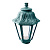Уличный светильник на опору (фонарь) (E22.000.000.VXF1L) Fumagalli ANNA, 1х6W LED-FIL (800 Lm/4000К)
