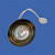 Светильник врезной галогенный с мат.стеклом, лампой и соединительным разъемом внешним тип 3, античное золото