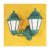 Уличный настенный светильник (бра) (E22.141.000.VYF1R) Fumagalli PORPORA/ANNA, 2х6W LED-FIL (1600 Lm/2700К)