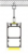 Подвесной/Накладной алюминиевый профиль, Серебристый анодированый 2000х50х75мм (ViaSvet арт. - SP302)