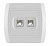 Status - Розетка телефонная 2я, RJ12 623К, белый - 14.01.072