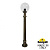 Садовый светильник-столбик FUMAGALLI ALOE.R/G250, античная бронза