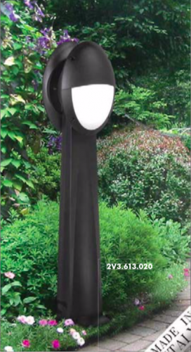 Садовый светильник-столбик FUMAGALLI GABRI/LUCIA 2L, черный