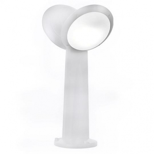 Садовый светильник-столбик наклонный FUMAGALLI GABRI REMI/LUCIA 2L, белый