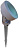 Уличный садовой (грунтовый) светильник (2M1.001.000.LNG1R) Fumagalli TOMMY SPIKE, 1х3W LED-CMD (350 Lm/3000К)